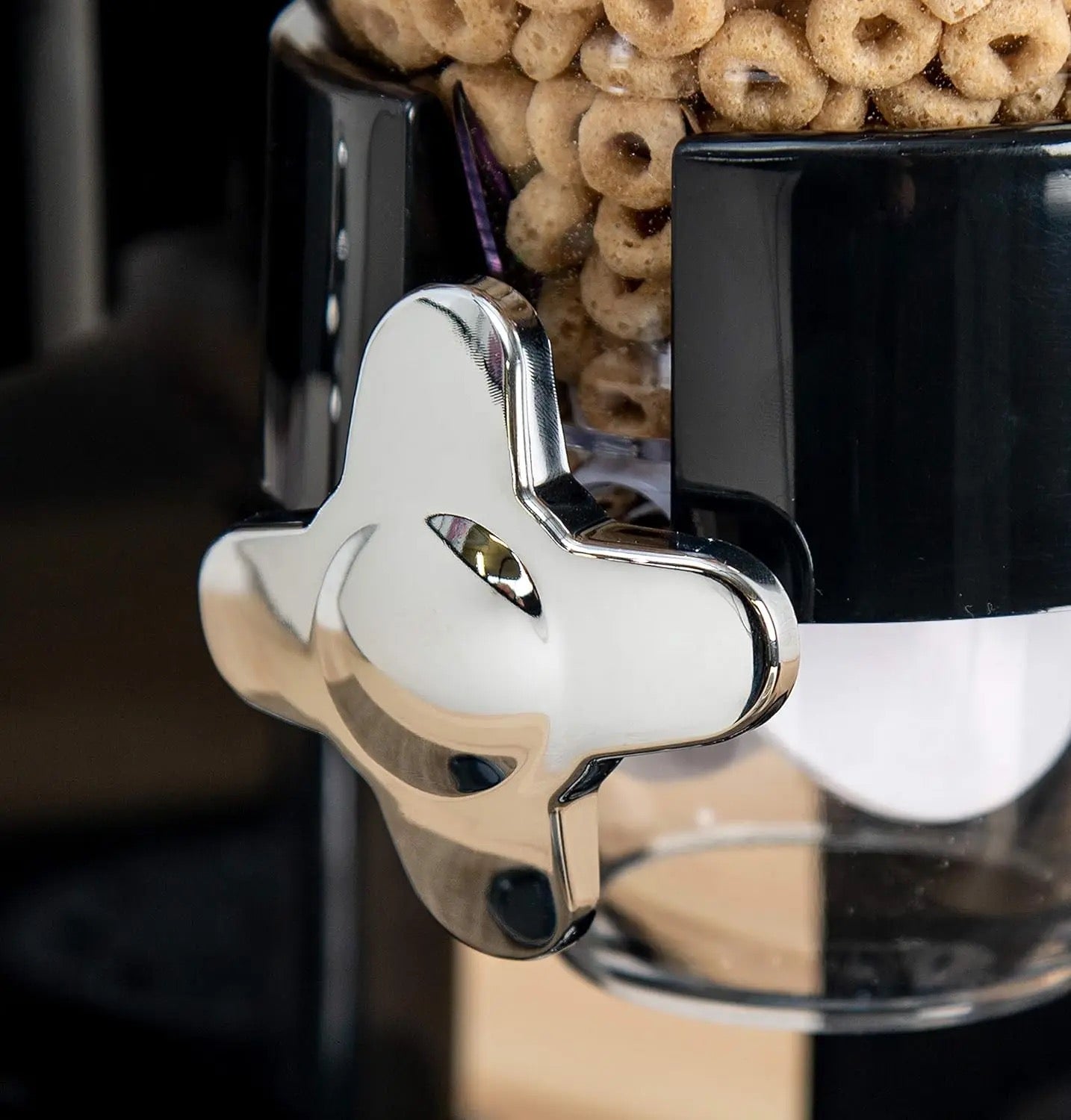 Indispensable Countertop Dry food or Cereal Dispenser