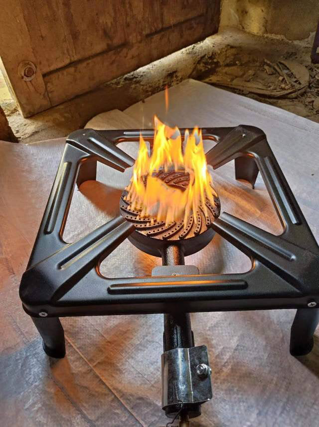 Brand New Single Burner Cast Iron Gas Stove, Outdoor cooker, 4KG, BTU 35,000