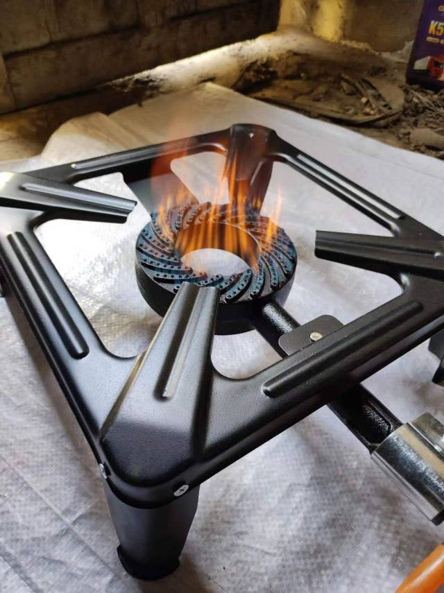 Brand New Single Burner Cast Iron Gas Stove, Outdoor cooker, 4KG, BTU 35,000