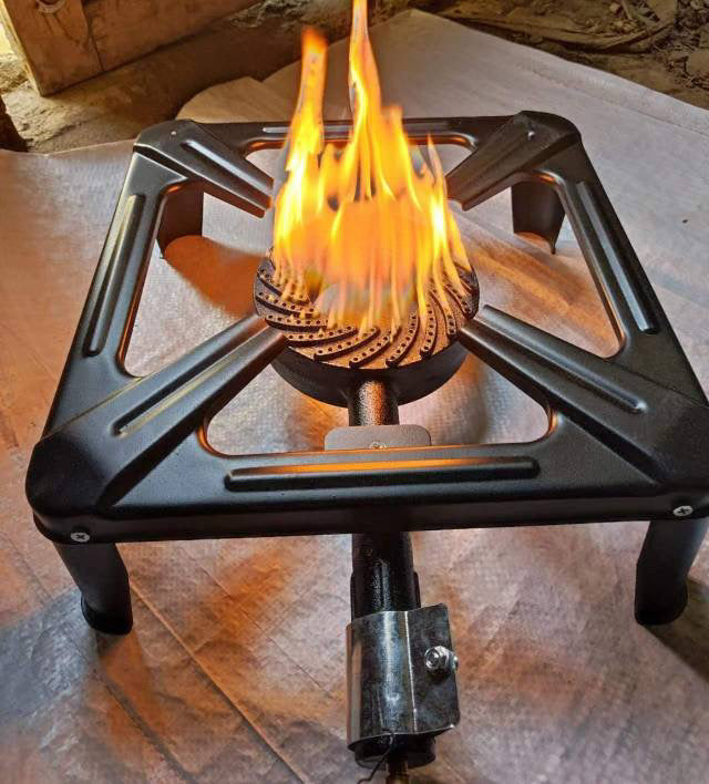 Brand New Single Burner Cast Iron Gas Stove, Outdoor cooker, 4KG, BTU 35,000